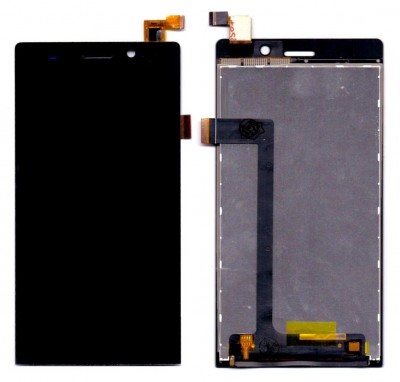 Lcd With Touch Screen For Karbonn Titanium Octane Plus Black By - Maxbhi Com