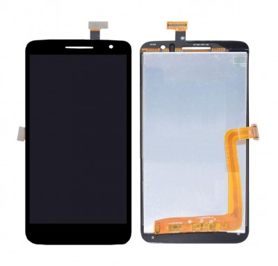 Lcd With Touch Screen For Panasonic P51 Black By - Maxbhi Com