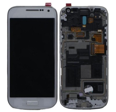 Lcd With Touch Screen For Samsung Galaxy S4 Mini Lte White By - Maxbhi Com