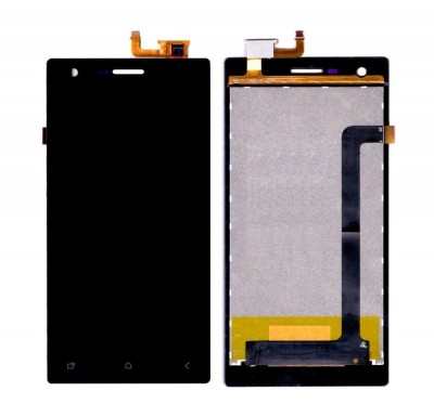 Lcd With Touch Screen For Micromax Canvas Xpress 4g Q413 Black By - Maxbhi Com