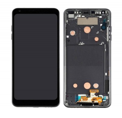 Lcd With Touch Screen For Lg G6 Black By - Maxbhi Com