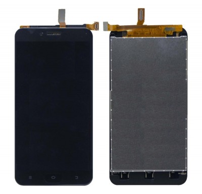 Lcd With Touch Screen For Vivo Y66 Black By - Maxbhi Com