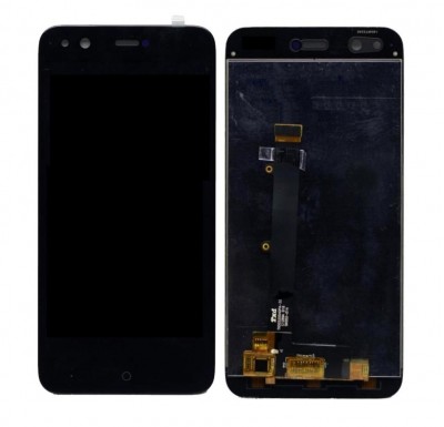 Lcd With Touch Screen For Infocus Snap 4 Black By - Maxbhi Com