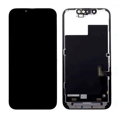 Lcd With Touch Screen For Apple Iphone 13 Mini Black By - Maxbhi Com
