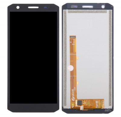 Lcd With Touch Screen For Doogee S41t Black By - Maxbhi Com