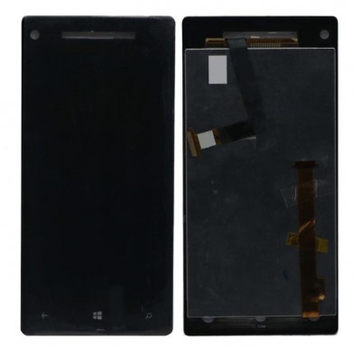 Lcd With Touch Screen For Htc Windows Phone 8x Cdma Black By - Maxbhi Com
