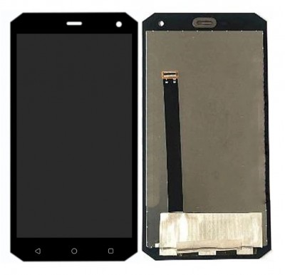 Lcd With Touch Screen For Archos Saphir 50x Black By - Maxbhi Com
