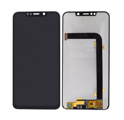 Lcd With Touch Screen For Motorola One Powerp30 Note Black By - Maxbhi Com