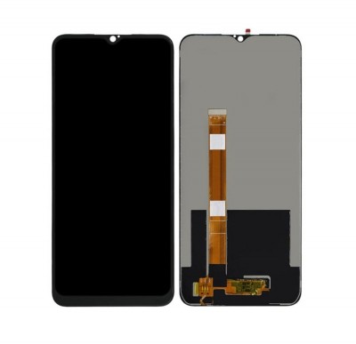 Lcd With Touch Screen For Oppo A8 Black By - Maxbhi Com