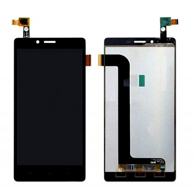 Lcd With Touch Screen For Xiaomi Redmi Note Prime Black By - Maxbhi Com