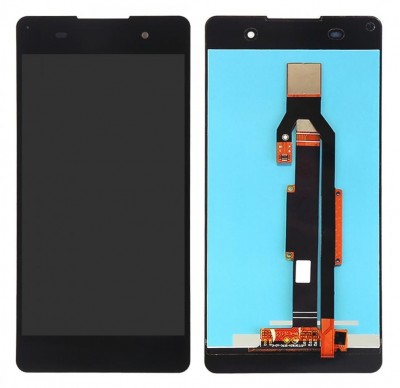Lcd With Touch Screen For Sony Xperia E5 Black By - Maxbhi Com