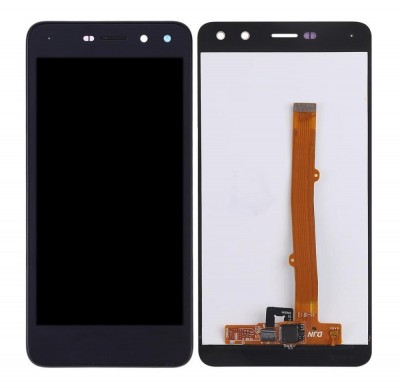 Lcd With Touch Screen For Huawei Y5 2017 Black By - Maxbhi Com