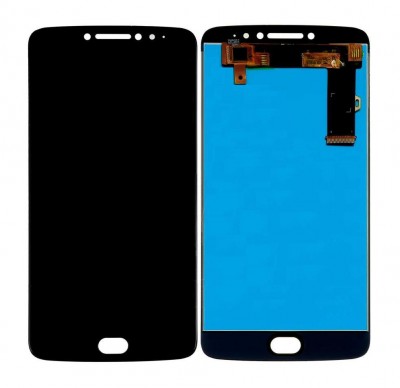 Lcd With Touch Screen For Moto E4 Plus 32gb Black By - Maxbhi Com