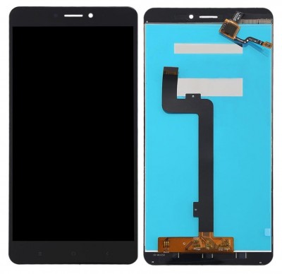 Lcd With Touch Screen For Xiaomi Mi Max 2 32gb Black By - Maxbhi Com