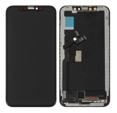 Lcd With Touch Screen For Apple Iphone X 256gb Black By - Maxbhi Com