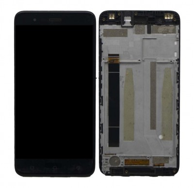 Lcd With Touch Screen For Infocus Turbo 5s Black By - Maxbhi Com