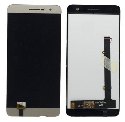 Lcd With Touch Screen For Lava X46 Gold By - Maxbhi Com