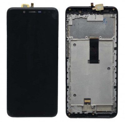 Lcd With Touch Screen For Ivoomi I1s Black By - Maxbhi Com