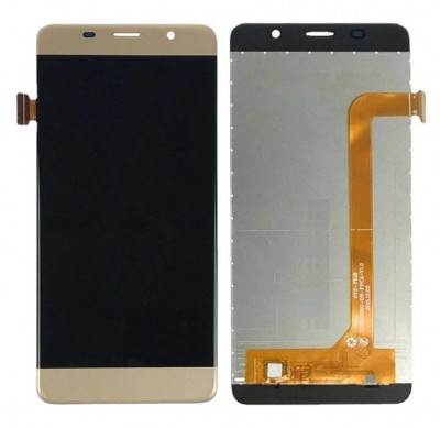 Lcd With Touch Screen For Leagoo M5 Edge Gold By - Maxbhi Com