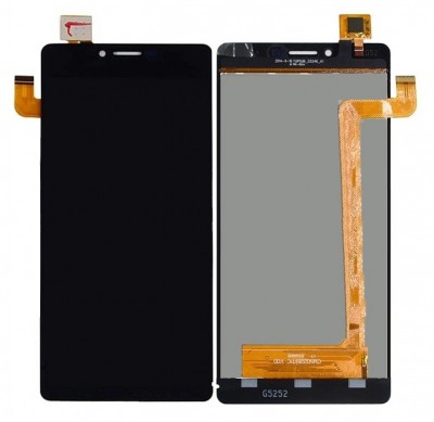 Lcd With Touch Screen For Cubot S208 Black By - Maxbhi Com
