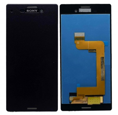 Lcd With Touch Screen For Sony Xperia M4 Aqua Black By - Maxbhi Com