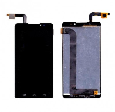 Lcd With Touch Screen For Panasonic P81 Black By - Maxbhi Com