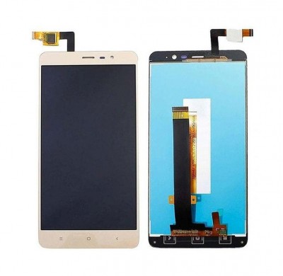 Lcd With Touch Screen For Xiaomi Redmi Note 3 Mediatek Gold By - Maxbhi Com