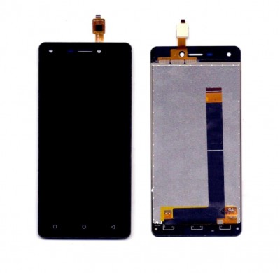 Lcd With Touch Screen For Intex Aqua Lions 3 Black By - Maxbhi Com