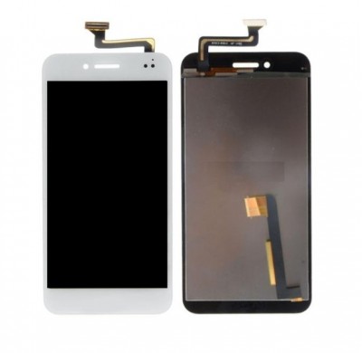 Lcd With Touch Screen For Asus Padfone S White By - Maxbhi Com