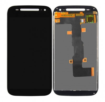 Lcd With Touch Screen For Moto E 2nd Gen 3g Black By - Maxbhi Com
