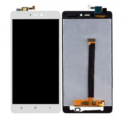 Lcd With Touch Screen For Xiaomi Mi 4s White By - Maxbhi Com