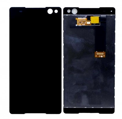 Lcd With Touch Screen For Sony Xperia C5 Ultra Dual Black By - Maxbhi Com