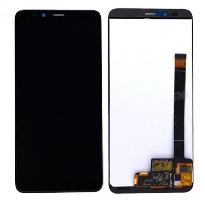 Lcd With Touch Screen For Lenovo K320t Black By - Maxbhi Com