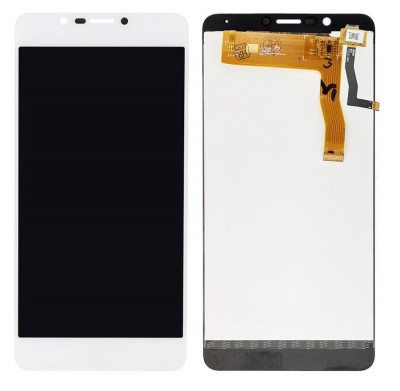 Lcd With Touch Screen For Wiko Tommy2 Plus White By - Maxbhi Com