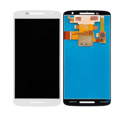Lcd With Touch Screen For Motorola Droid Maxx 2 White By - Maxbhi.com