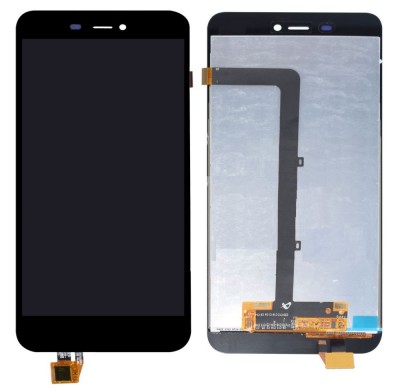 Lcd With Touch Screen For Micromax Canvas Spark 3 Q385 Black By - Maxbhi Com
