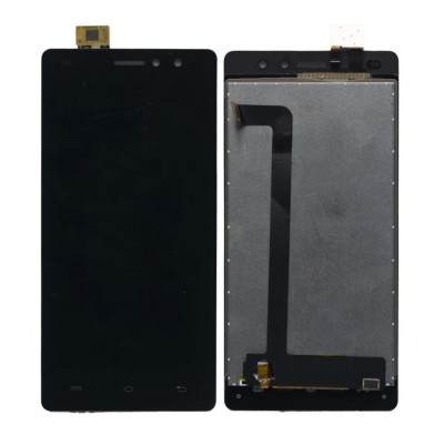 Lcd With Touch Screen For Lava A72 Blue By - Maxbhi Com