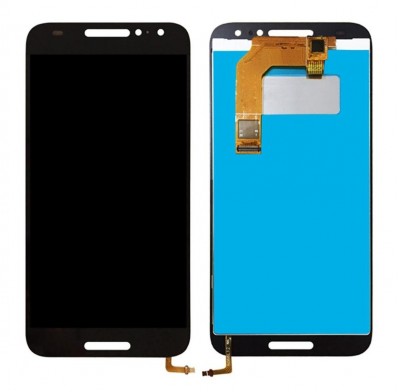 Lcd With Touch Screen For Alcatel A3 Grey By - Maxbhi Com