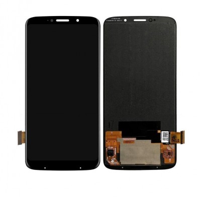 Lcd With Touch Screen For Motorola Moto Z3 Black By - Maxbhi Com