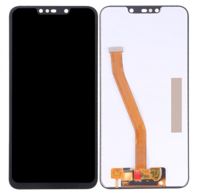Lcd With Touch Screen For Huawei Mate 20 Lite Black By - Maxbhi Com