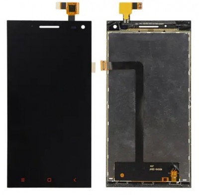 Lcd With Touch Screen For Elephone P2000c Black By - Maxbhi Com