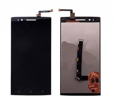 Lcd With Touch Screen For Oppo Find 5 Black By - Maxbhi Com