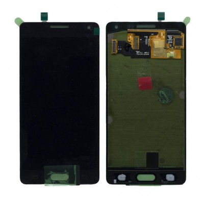Lcd With Touch Screen For Samsung Galaxy A5 Sma500g Black By - Maxbhi Com