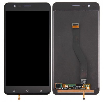 Lcd With Touch Screen For Asus Zenfone Zoom S Black By - Maxbhi Com
