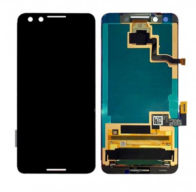Lcd With Touch Screen For Google Pixel 3 Black By - Maxbhi Com