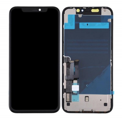 Lcd With Touch Screen For Apple Iphone 11 Black By - Maxbhi Com