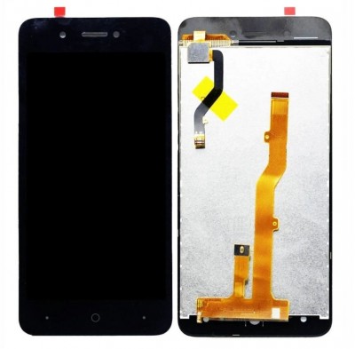 Lcd With Touch Screen For Itel A35 Black By - Maxbhi Com