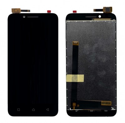 Lcd With Touch Screen For Lenovo Vibe C Black By - Maxbhi Com