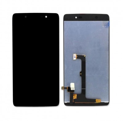 Lcd With Touch Screen For Alcatel Idol 4 White By - Maxbhi Com