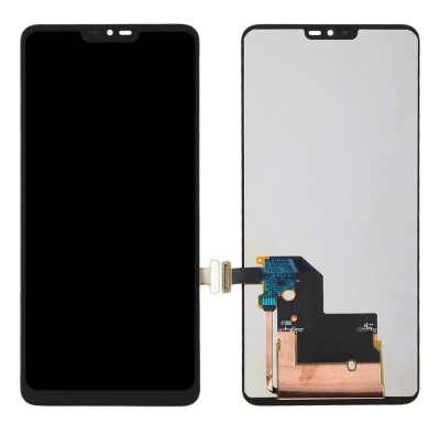 Lcd With Touch Screen For Lg Q9 Black By - Maxbhi Com